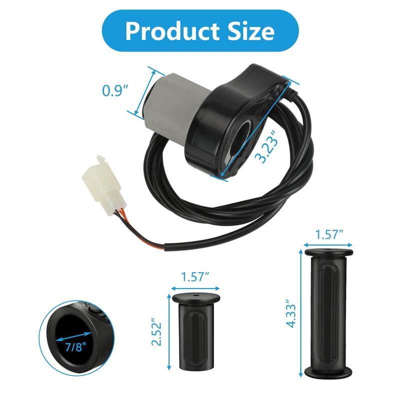 EOPOAYI MX350 Throttle Kit Replacement for Razor MX350 MX400 (V33+)