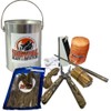 Survival Ready Outfitters Fire Starting Pail Emergency Survival Kit Discs