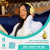 Squishmallows Sunny The Bee Plush Bluetooth Headphones With Built-in Microphone