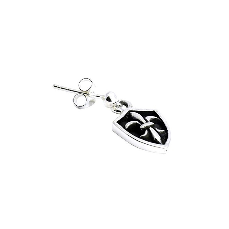 STERLING SILVER 925 AMTHGPS-105 Single Ear Sterling Silver 925 Earrings