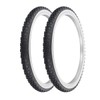 WESTWIND Pair of Bicycle TIRE 24" X 2.125" Black/White (2)