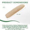 Esponja Lufa Natural Pura Orgánica Reutilizable Exfoliante Corporal Espalda Spa