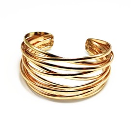YANCHUN Gold Bangle Gold Bangles Gold Jewellery Gold Bracelet for Women Gold Bangle for Women Gold Bracelets Cuff Bracelets for Women Nnon Tarnish Chunky Gold Bracelets Gold Chunky Bangles