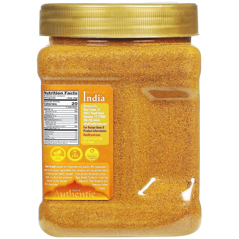 Rani Fish Curry Masala (14-Spice Curry Blend for Fish) 16oz