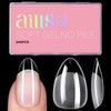 AILLSA Short Almond Nail Tips - Thickened Pre-shaped False Nail