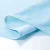 Bamboo Tiger Human Care Pile Sheet Light Blue