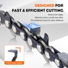 Hipa（2 pack）E70 20 Inch Chainsaw Chain For Echo CS-590 CS-600