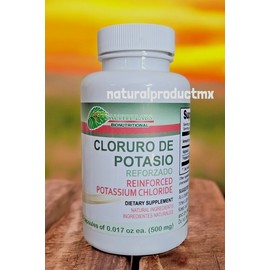 Plantimex Potassium Chloride ✅ 90 Capsules Cloruro de Potasio by Plantimex
