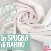 Traversa Impermeabile Lavabile Bambù 80x100 cm Lettino Culla Coprimaterasso