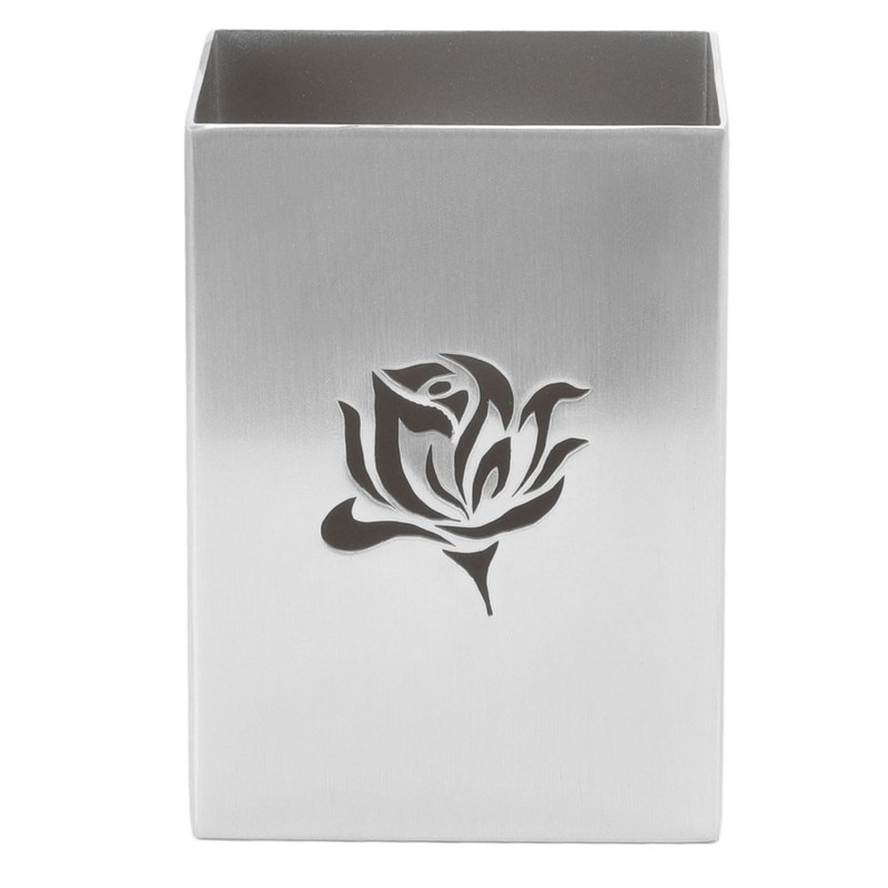 Pencil Cup Holder Multiple Uses Stainless Steel Desktop Stationery Organizer