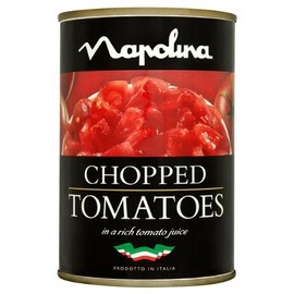 Napolina Chopped Tomatoes 4x400g