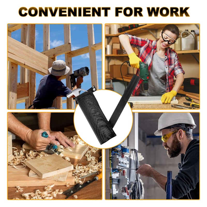 Hammer Holster Compatible with Diamondback Tool Belt, Left Handed Hammer