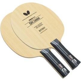 Butterfly 36894 SK Carbon-ST Shakehand Table Tennis Racket, Straight, For Attack