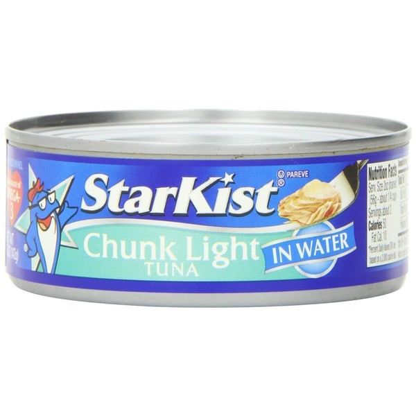 Starkist Chunk Light Tuna in Water 5 oz - 6 pack