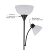 Globe Electric 67135 Delilah Floor Lamp, Black