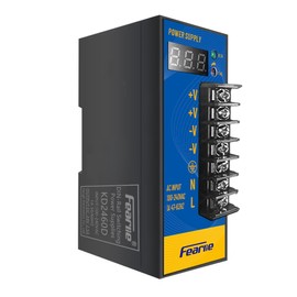 FEARLIE Industrial Switching Power Supply 24V 2.5A 60W,DIN Rail, AC 110V-240V to DC 24V Converter, for 3D Printer, Motor, LED, CCTV, PLC - High Efficiency, Overload Protection