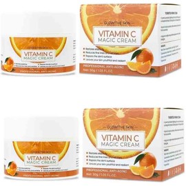 3PCS Vitamin C Face Cream Smooth Wrinkle Moisturizing Firming Lightening Repairing Smooth Skincare Whitening Cream