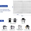 304 Stainless Steel Grill Grates for Weber Spirit 300 GS4