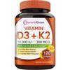 Doctor's Recipes Vitamin D3 K2, 10,000 IU, 200 mcg, MK-7,