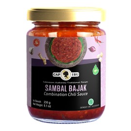 Sambal Bajak (Bajak Chilli Mild) - 9.5oz (Pack of 1)