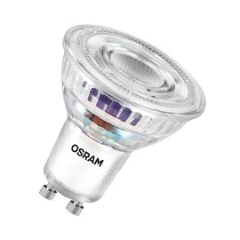 Osram Osram Energy Class LED-Reflektor-Lampe PAR16 mit 2 W, 360 lm, warmwei? (2700 K) aus klarem bleifreiem Glas mit GU10 Sockel in der Energieeffizienzklasse A, 50 mm Durchmesser, IP20.