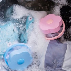 Flower Washing Machine Lint Catcher - Blue (2 Pack) Blue 5ea