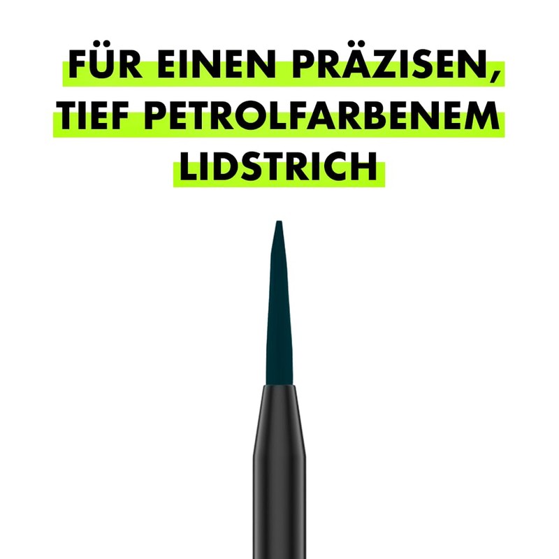 SANTE Naturkosmetik Liquid Eyeliner 03 Marine with Valuable Organic Castor