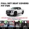 Truckiipa Tacoma Seat Covers Full Set,Oxford Truck Car Seat Protector