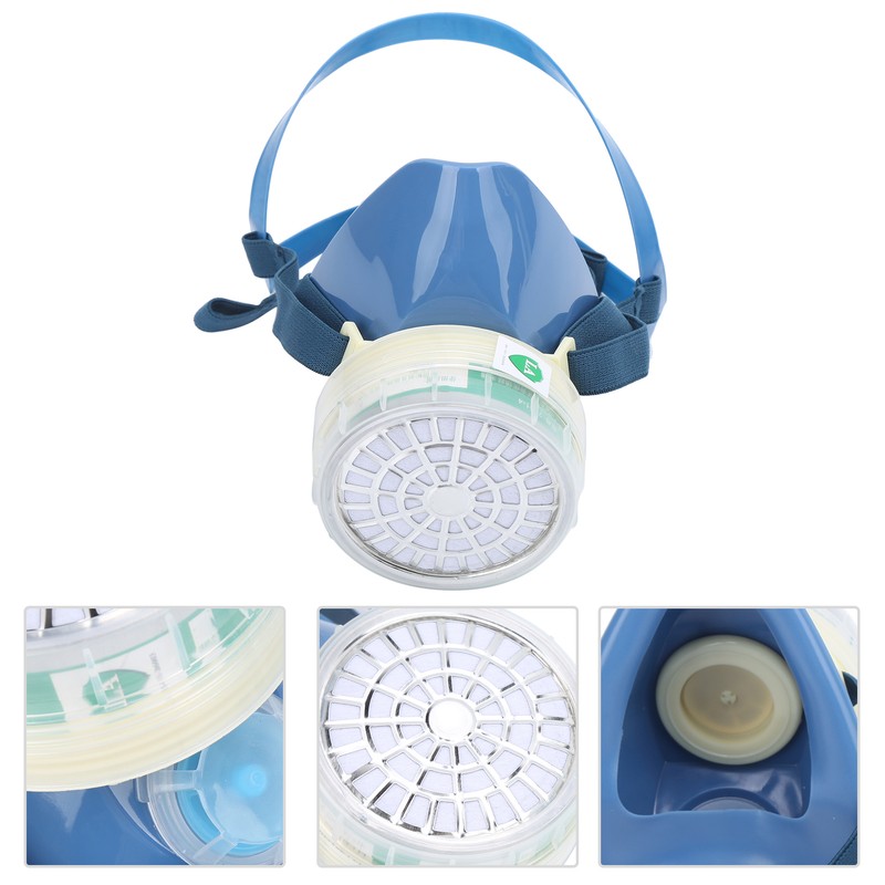 Facial Cover SelfPriming AntiToxic with Filter Box Gas Defense Portable