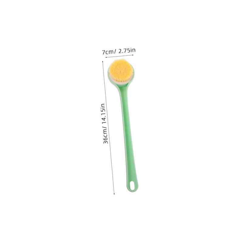 Healeved Shower Back Scrubber Long Handled Bath Brush Soft Bristles