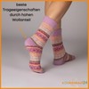 5 Pairs of Wool Socks for Men and Women Winter