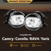 LED Fog Lights Lamp Assembly Compatible with Toyota Camry 2007-2013