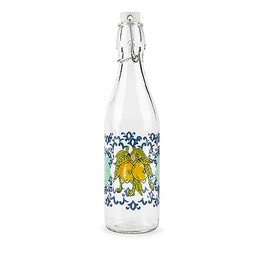 Excelsa Amalfi Bottiglia Limoncello, Vetro, 500 Ml., con Guarnizione