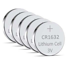 Synergy Digital Car Key Remote Batteries, Compatible with Lexus is 350C (2014) Car Key Remote, (Lithium, 3V, 140mAh) Ultra High Capacity - Pack of 5 Batteries