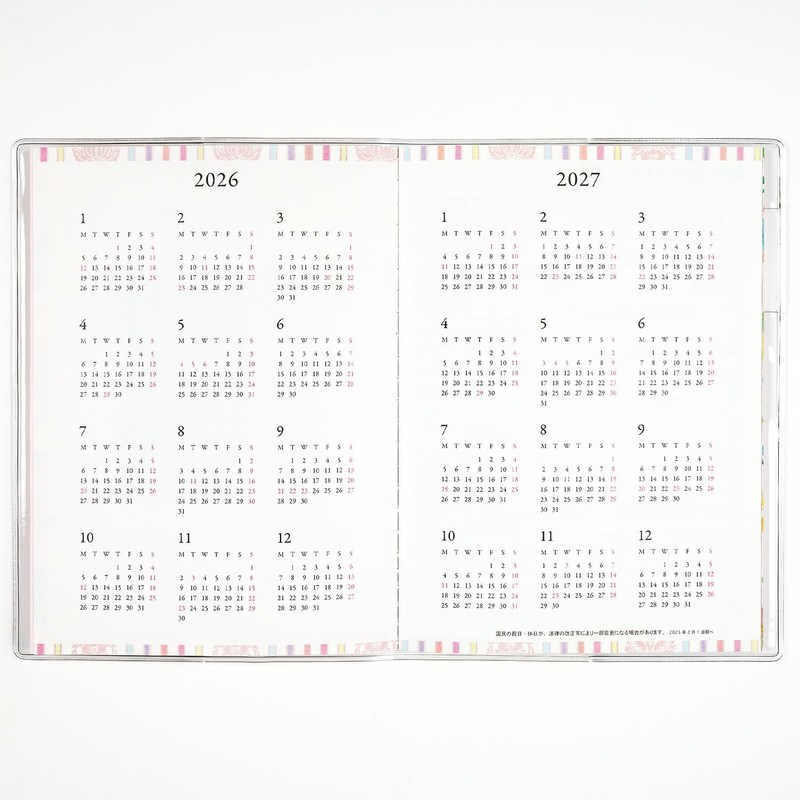 Greeting Life Designer Guild Notebook 2026 A6 Monthly Softcover Navy