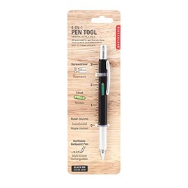 4-in-1 Pen Tool schwarz/silber