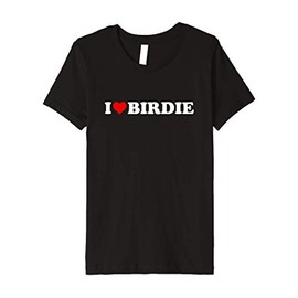 Kids I Love Birdie Shirt For Boy Girl Toddler Children Youth Premium T-Shirt
