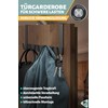 Menz Door Coat Rack for Hanging, Made of Stainless Steel,