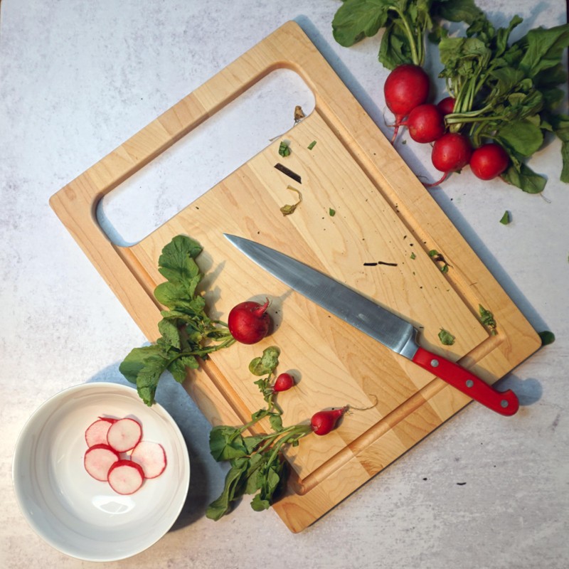 J.K. Adams Maple Wood Prep Board 16" x 12" x