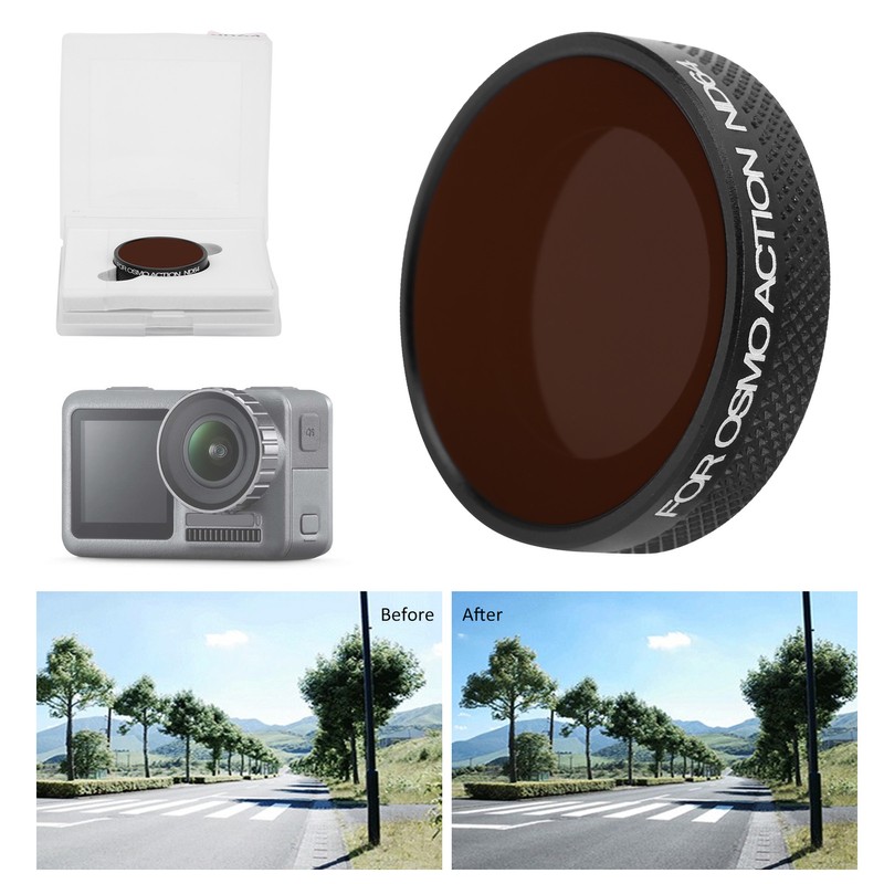 Optical Glass ND Lens Filter High Definition Protective Filter for