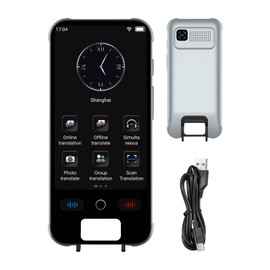 AI Language Translator - Two-Way Pocket Translator - 148 Languages Translation for International Travel Business Meeting Learning Conference