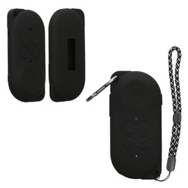 kwmobile Case Compatible with Rokid Station (AR Glasses) Case - Soft Silicone Cover for Remote Control - Black