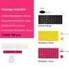 160pcs Bump Dots Set, Braille Stickers for Visually Impaired The