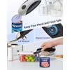 CIRCLE JOY Electric Rechargeable Can Opener, One Touch Side-Cutting Automatic