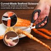 Veluft 20 Pcs Crab Crackers and Tools, Crab Crackers, Lobster