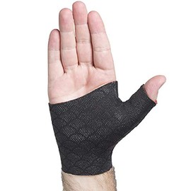 Thermoskin - Manga para el pulgar para muñeca, color negro, talla S