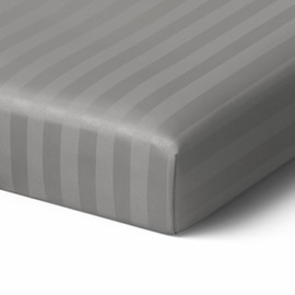 Tafts Jacquard Crib Sheets, 100% Viscose derived from Bamboo Fitted, Girls, Boys & Unisex, 8 Inch Deep Pocket, Standard Crib & Toddler Mattress, Cooling, Soft, 360 Elastic (28 x 52 Space Grey)