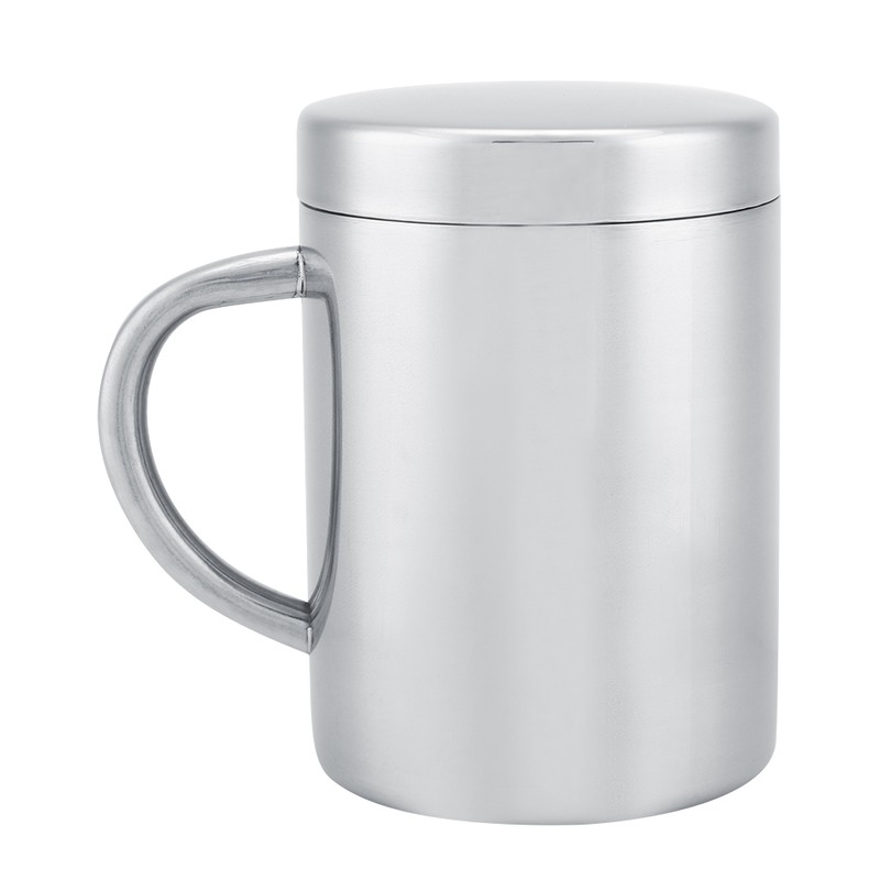 Durable Stainless Steel Double Walled Insulated Mug Cups with Handle