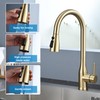 Metal Kitchen Faucet Head Replacement, 3 Functions Kitchen Faucet Head