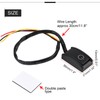 DC 12V 200mA Car DIY Switch Paste Type Sticky Button